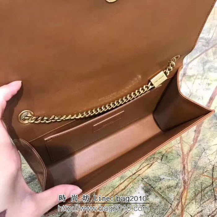 YSL聖羅蘭 2018秋冬新款 專櫃同步 變色鹿絨皮鏈條斜挎包 26829 YAS1452